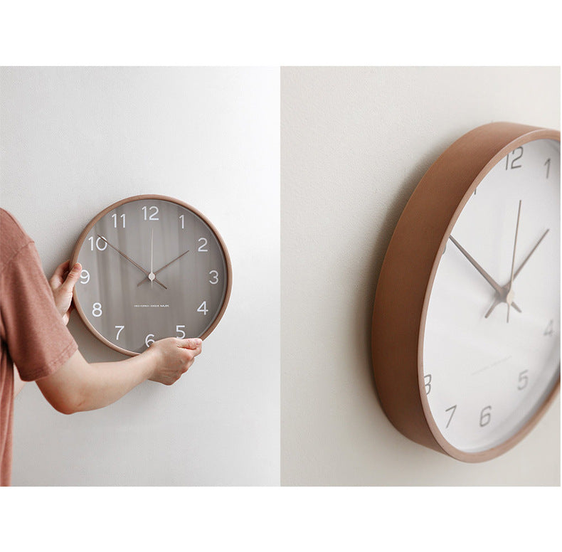 Skorter | Analog Wall Decoration Wooden Clock for Home