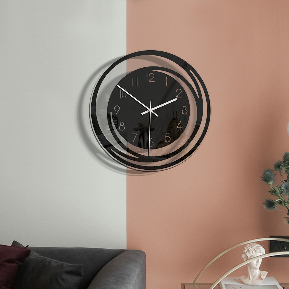 Skorter | Analog Wall Decoration, Silent Clock for the Home
