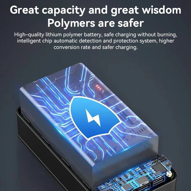 Skorter | 100000mAh large capacity power bank mobile phone super fast charging mobile power bank mobile computer external power supply