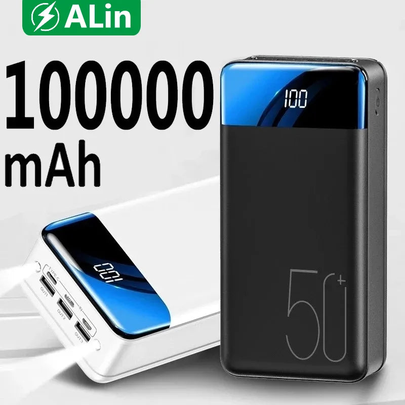 Skorter | 100000mAh large capacity power bank mobile phone super fast charging mobile power bank mobile computer external power supply