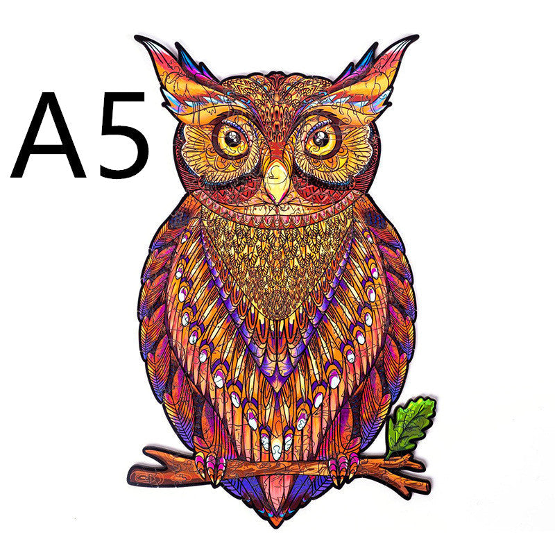 Skorter | Wood Animal-Shaped Puzzles