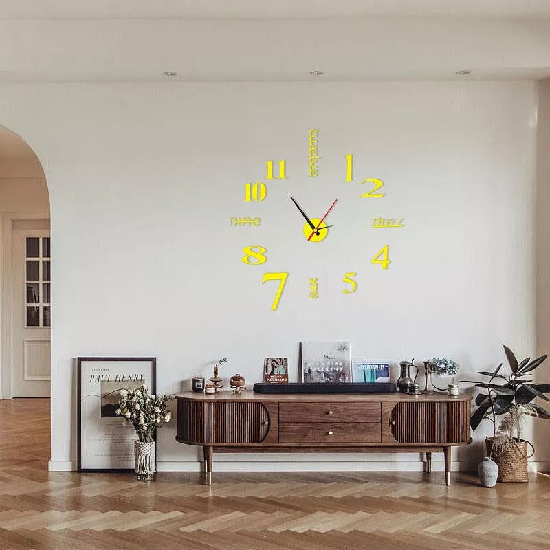 Skorter | Modern DIY Screwless Wall Clock