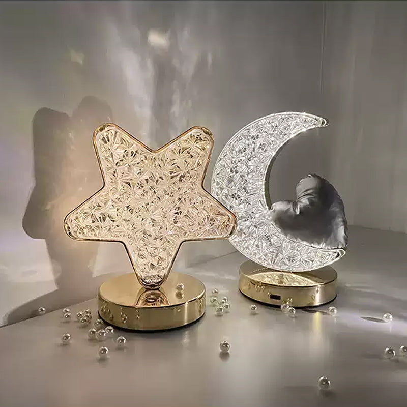 skorter | Star Moon Metal Table Lamp