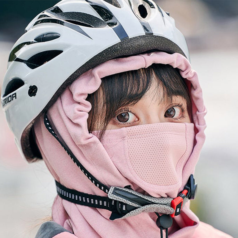 skorter | Hooded Face Mask With Neck Warmer For Cycling