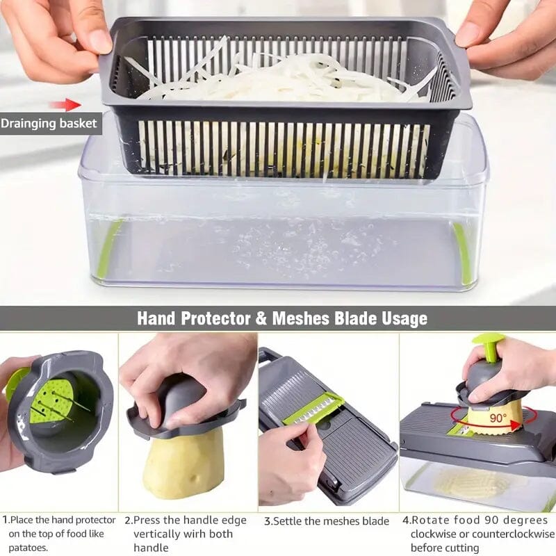 Skorter | 14-in-1 EasyPro Vegetable Cutter