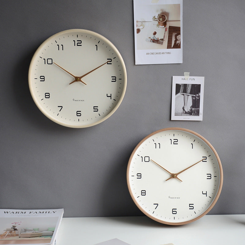 Skorter | Minimalist Analog Wooden Wall Clock for Home