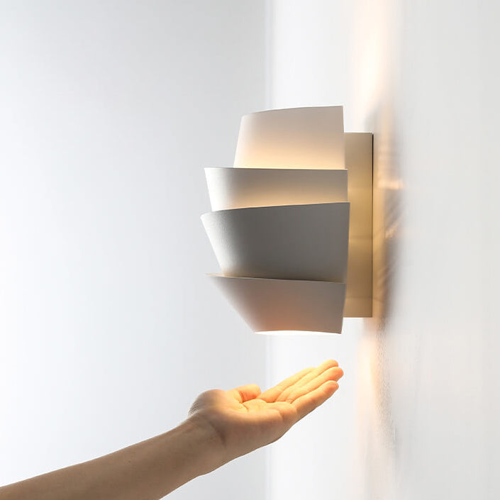 Skorter | NordGlow Dual Light Wall Sconce – Scandinavian Style Iron Wall Lamp for Modern Interiors