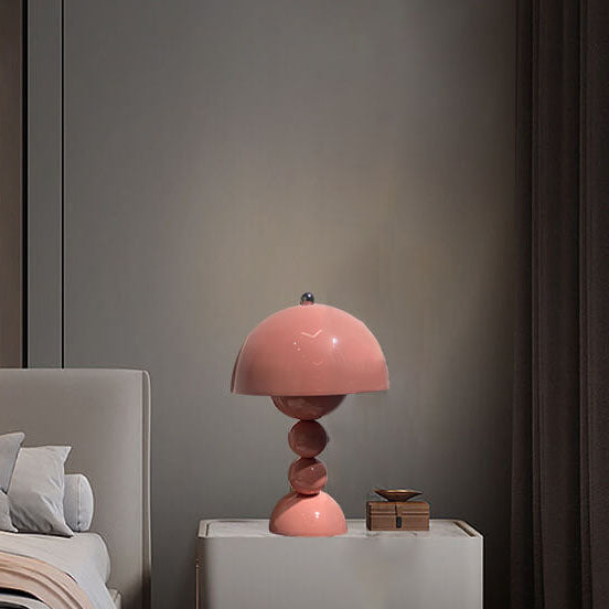 Skorter | Modern Luxury Table Lamp made of Green Pumpkin Ceramic with 1 Light – Ideal for Night/Living Room/Bedroom/Office