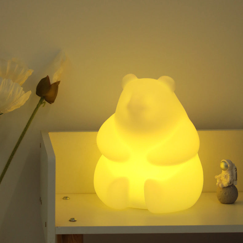 Skorter | Contemporary Creative Bear PE LED Table Lamp for the Living Room