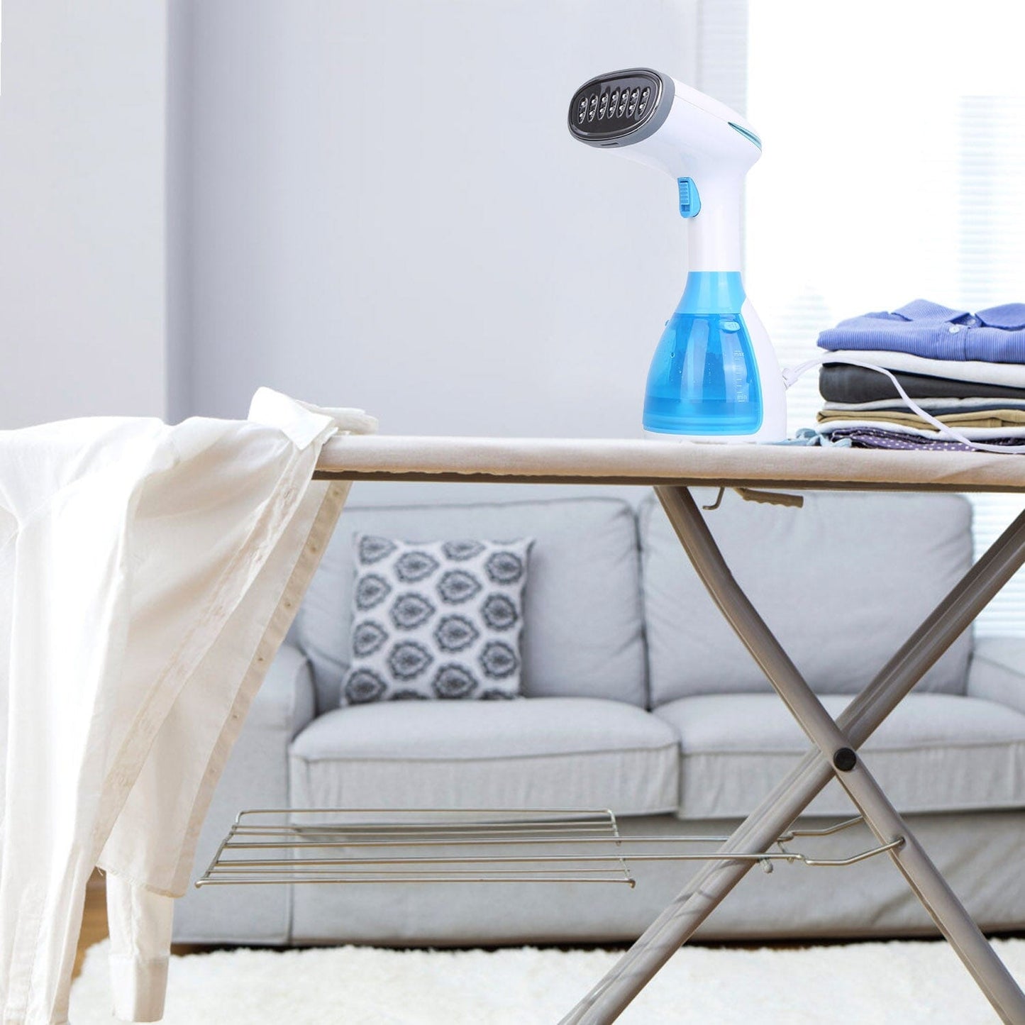 Skorter | 1500W Portable Handheld Clothing Steamer with 2 Brushes