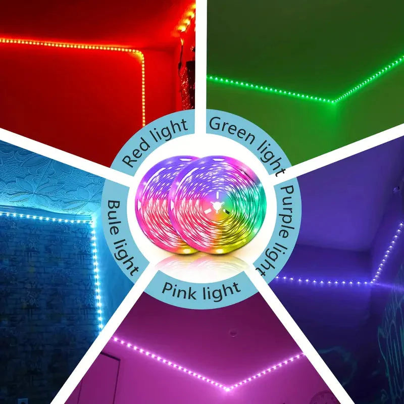 Skorter | 150FT Smart Led RGB LED Light Music Sync Color Changing Light with App