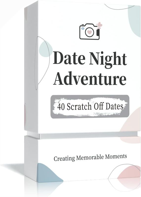 Skørter | 40 Date Ideas For Date Night - Unique Date Scratch Off Cards