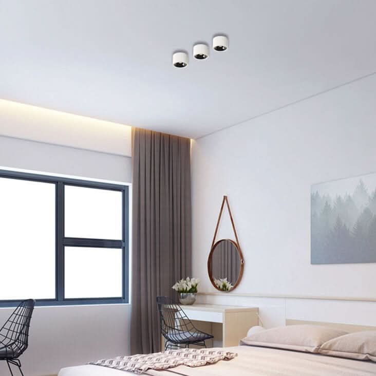 Skorter | Adjustable LED Flush Mount Ceiling Spotlight