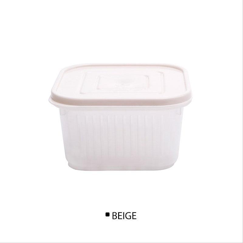 skorter | Transparent Double-Layer Sealed Storage Box