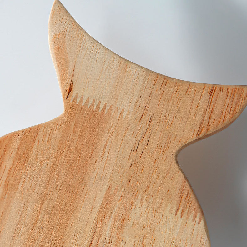 Skorter | Nordic Creative Simple Wood Art Small Fish LED Lamp