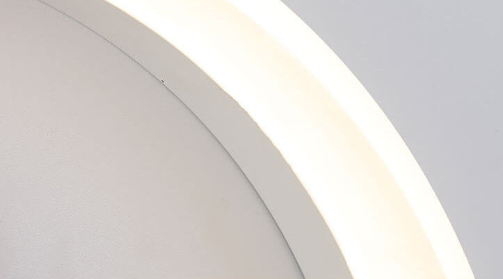 Skorter | Lumoshelf LED Wall Light | Solid Wood with Shelf | Round Wall Lamp | Warm & White Light