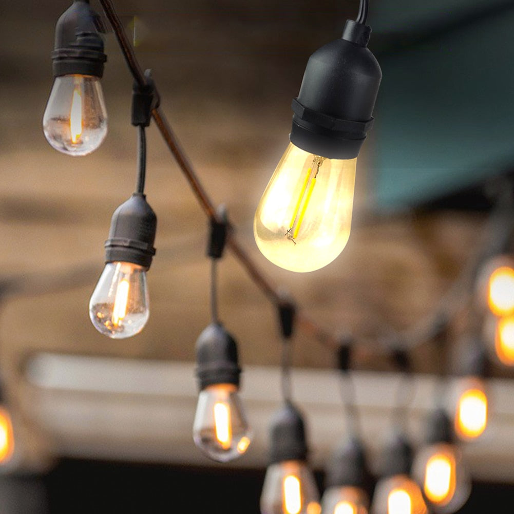 Skorter | Durable LED Festoon Lights: Illuminate Your Outdoors with Style