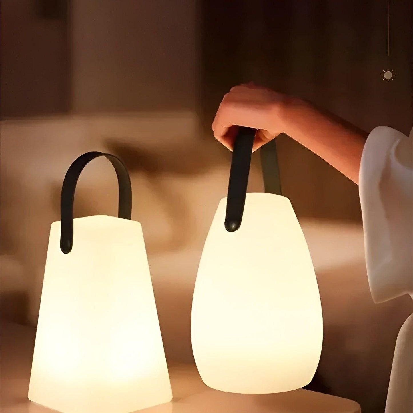 Skorter | LuminaFusion Lamp – Portable Waterproof Cordless Table Lamp with Remote Control