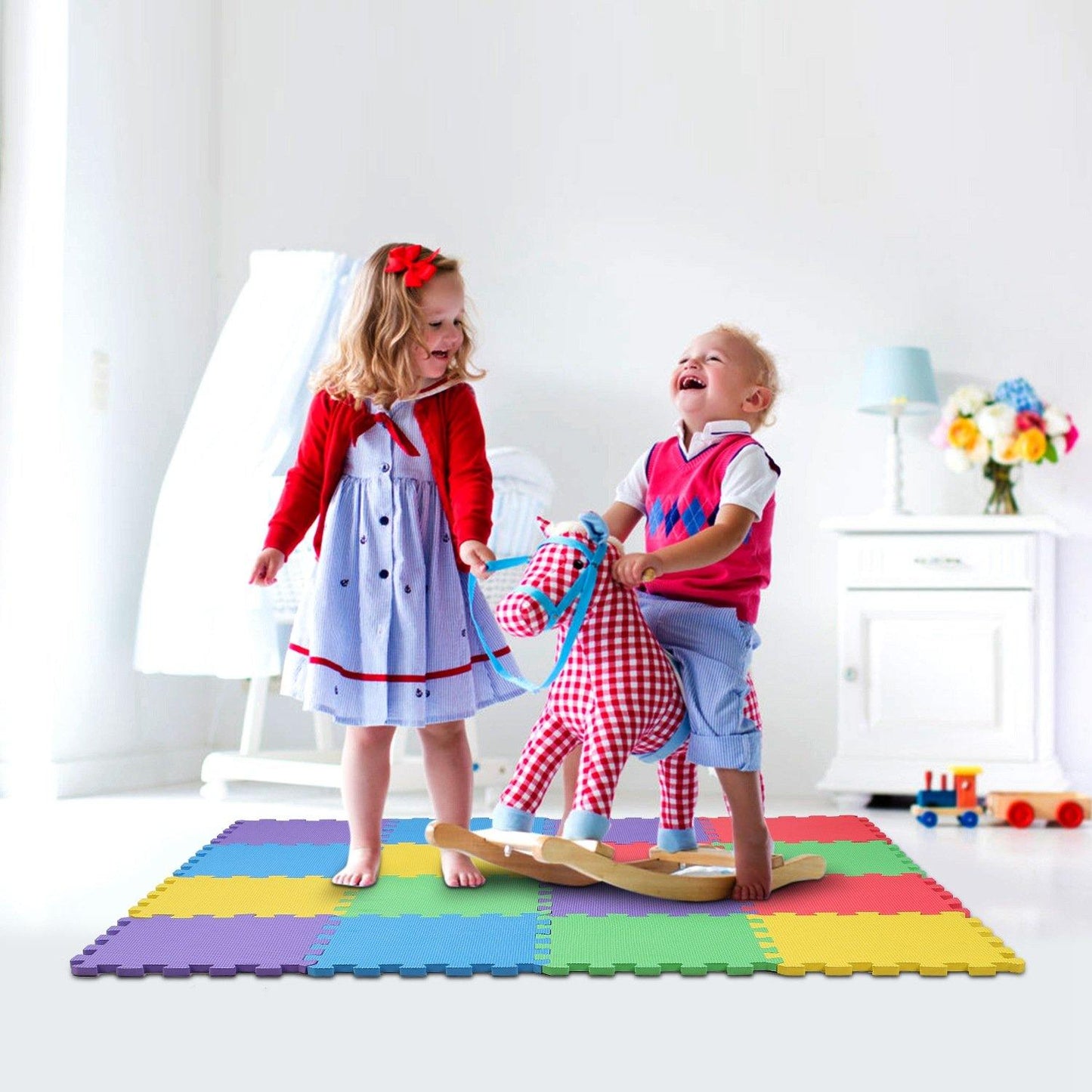 Skorter | 16-Piece: Kids Puzzle Training Mat