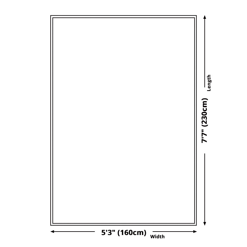 Skorter | Brown Moroccan Carpet Polyester Controlled Pattern Carpet Washable Non-Slip Backing Carpet for Living Room