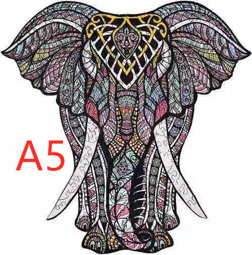 Skorter | Wood Animal-Shaped Puzzles