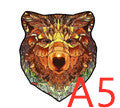 Skorter | Wood Animal-Shaped Puzzles
