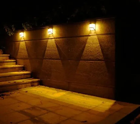 Skorter | Solar Wall Light with LED – Modern Outdoor Lighting for Garden & Terrace, Wall Lamps
