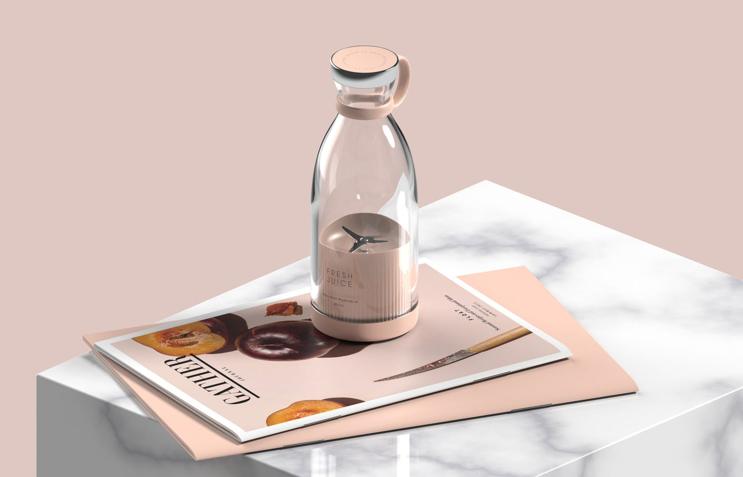 Skorter portable for milkshakes and smoothies