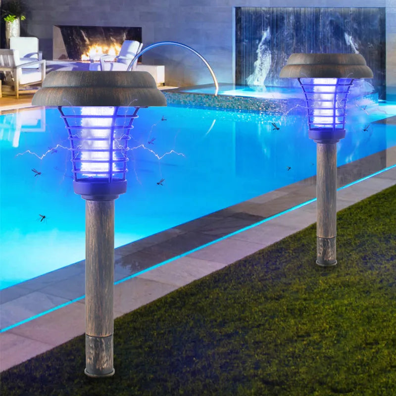 Skorter | Solar Garden Light with Insect Repellent - LED Outdoor Lamp for Terrace & Garden