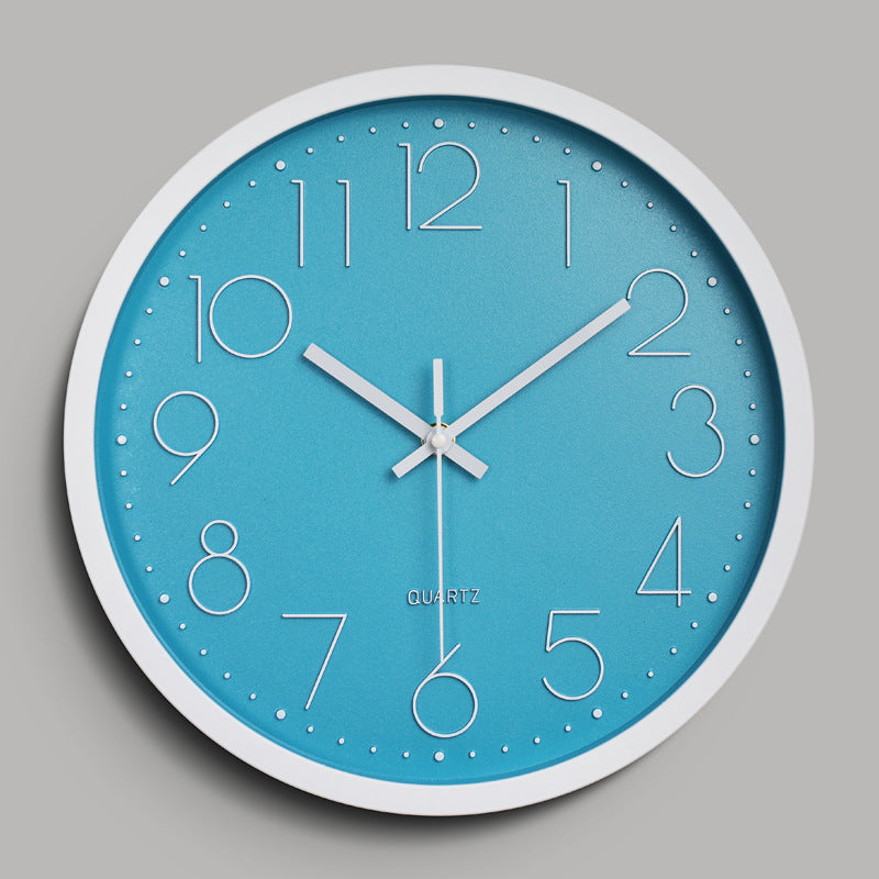 Skorter | Simple Design 3D Silent Classroom Wall Clock 30 cm