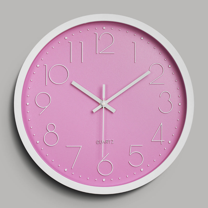 Skorter | Simple Design 3D Silent Classroom Wall Clock 30 cm