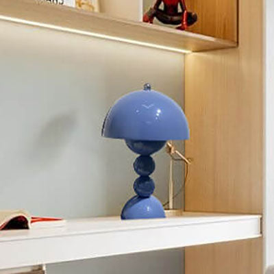 Skorter | Modern Luxury Table Lamp made of Green Pumpkin Ceramic with 1 Light – Ideal for Night/Living Room/Bedroom/Office