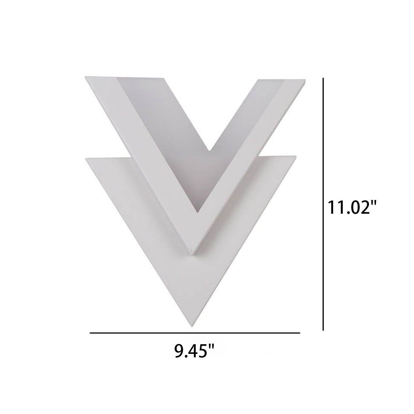 Skorter | Minimalist V-shaped LED wall lamp