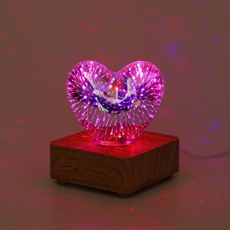 Skorter | FireworkLight - 3D LED Love Heart Fireworks Nightlight