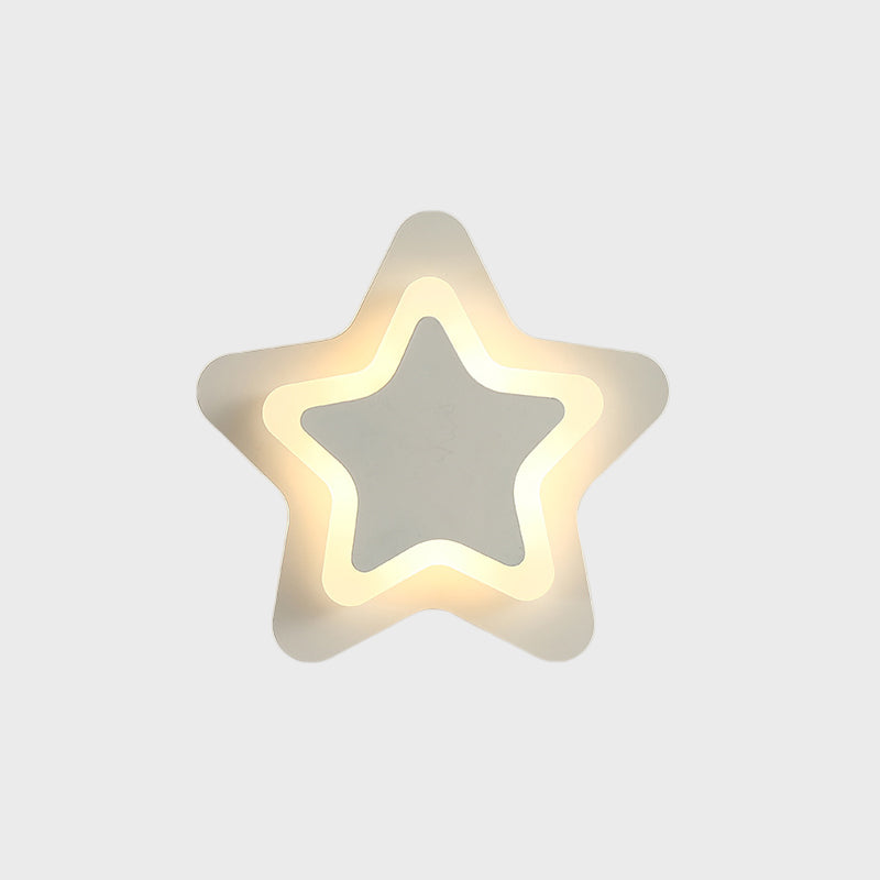 Skorter | ScandinavianStar - Scandinavian LED Wall Lamp in Black/White with Acrylic Lamp