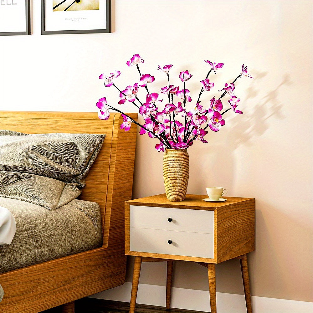 Skorter | OrchidGlow - Phalaenopsis Orchid with 20 LEDs for Indoor Decoration