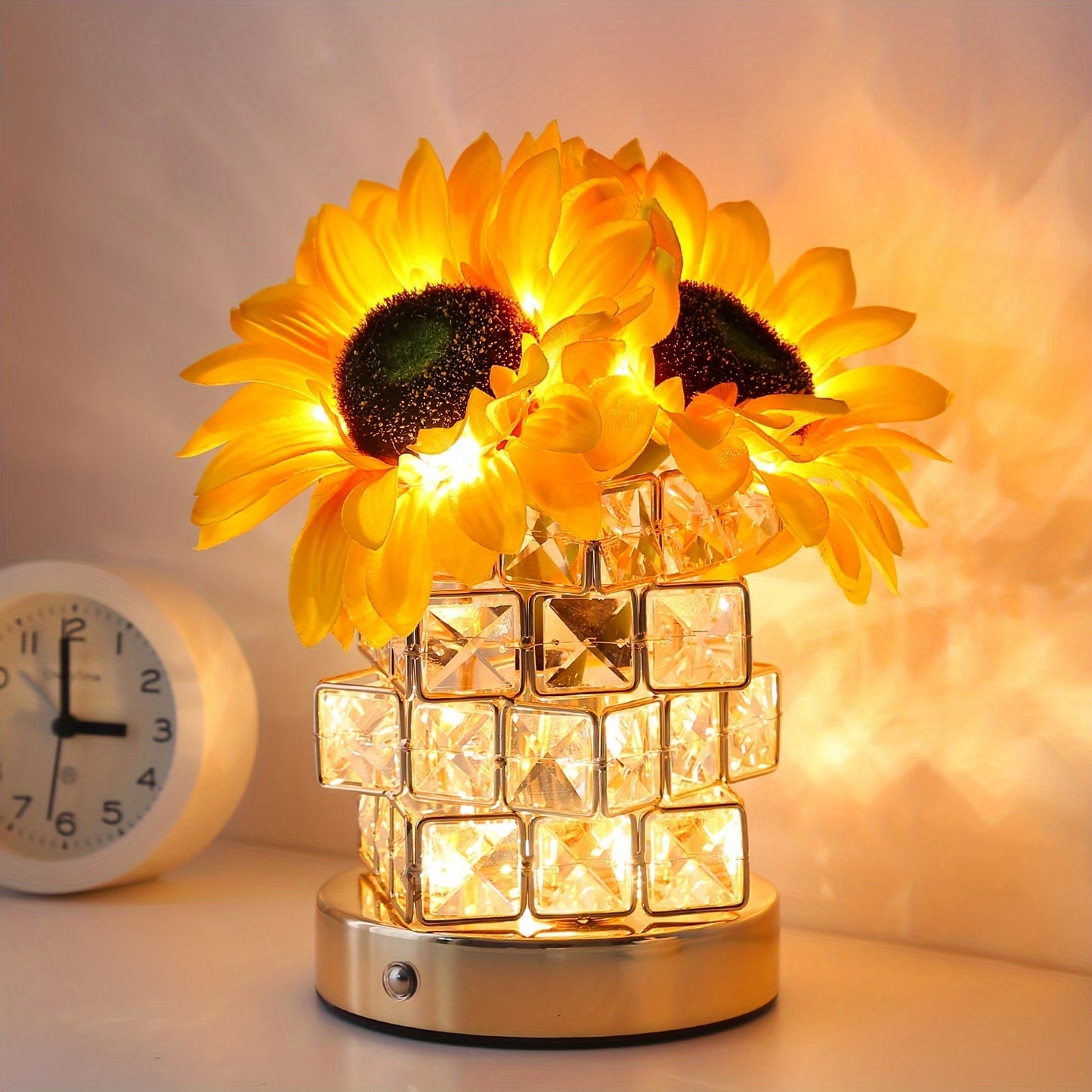 Skorter | LumiBloem - Thread lamp with touch for table with rechargeable battery
