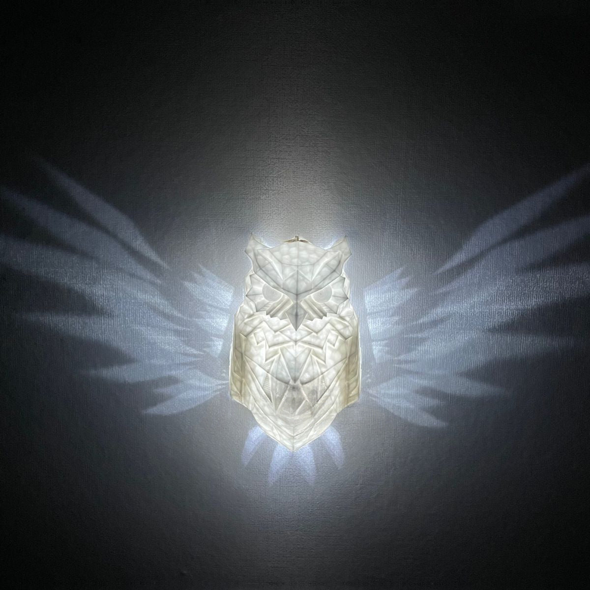 Skorter | OwlGlow - Geometric Owl LED Wall Decoration for Seasonal Celebrations