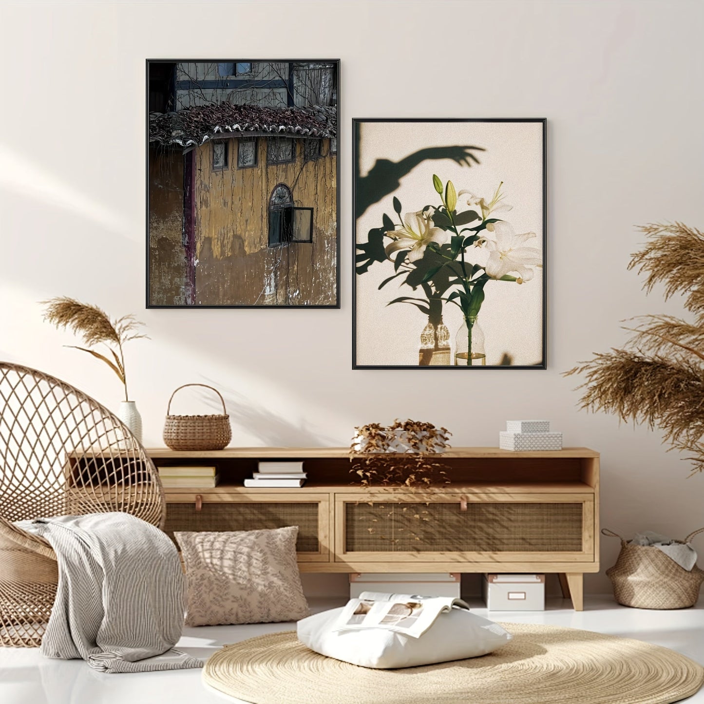 Skorter | 1 pc Photo frame - Photo frame for Wall and Table decoration, Perfect for Art, Birthdays and Home decoration, Black, Elongated