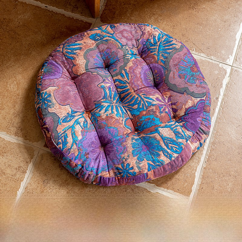 Skorter | Bohemian Floral Decorative Comfy Floor Cushion