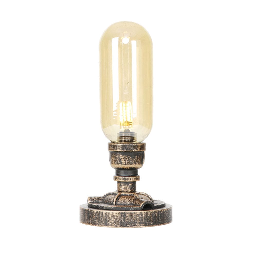 Skorter | RoboGlow - Modern Table Lamp with Industrial Design and Metal Pipe