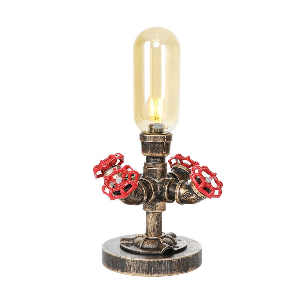 Skorter | RoboGlow - Modern Table Lamp with Industrial Design and Metal Pipe
