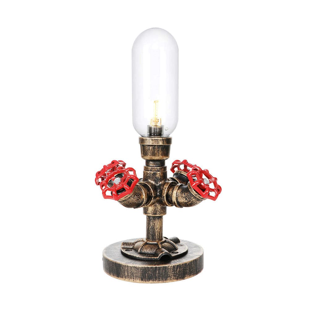 Skorter | RoboGlow - Modern Table Lamp with Industrial Design and Metal Pipe