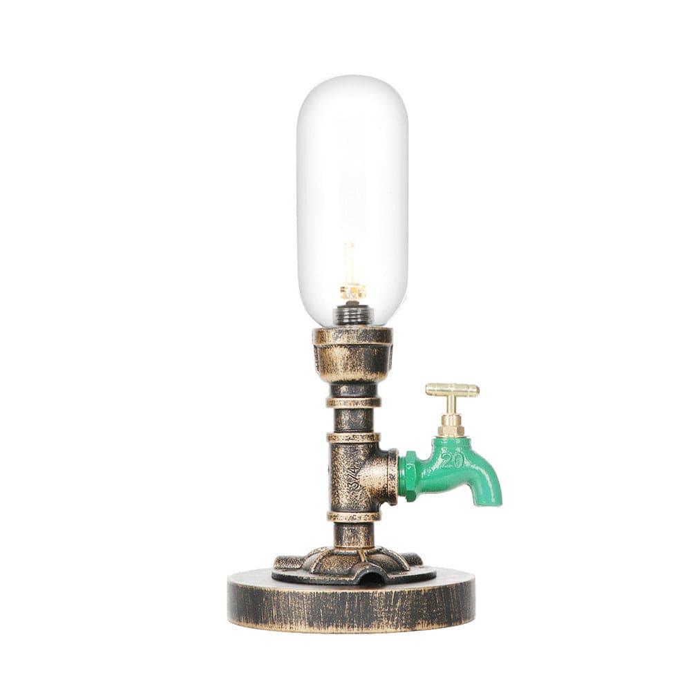 Skorter | RoboGlow - Modern Table Lamp with Industrial Design and Metal Pipe