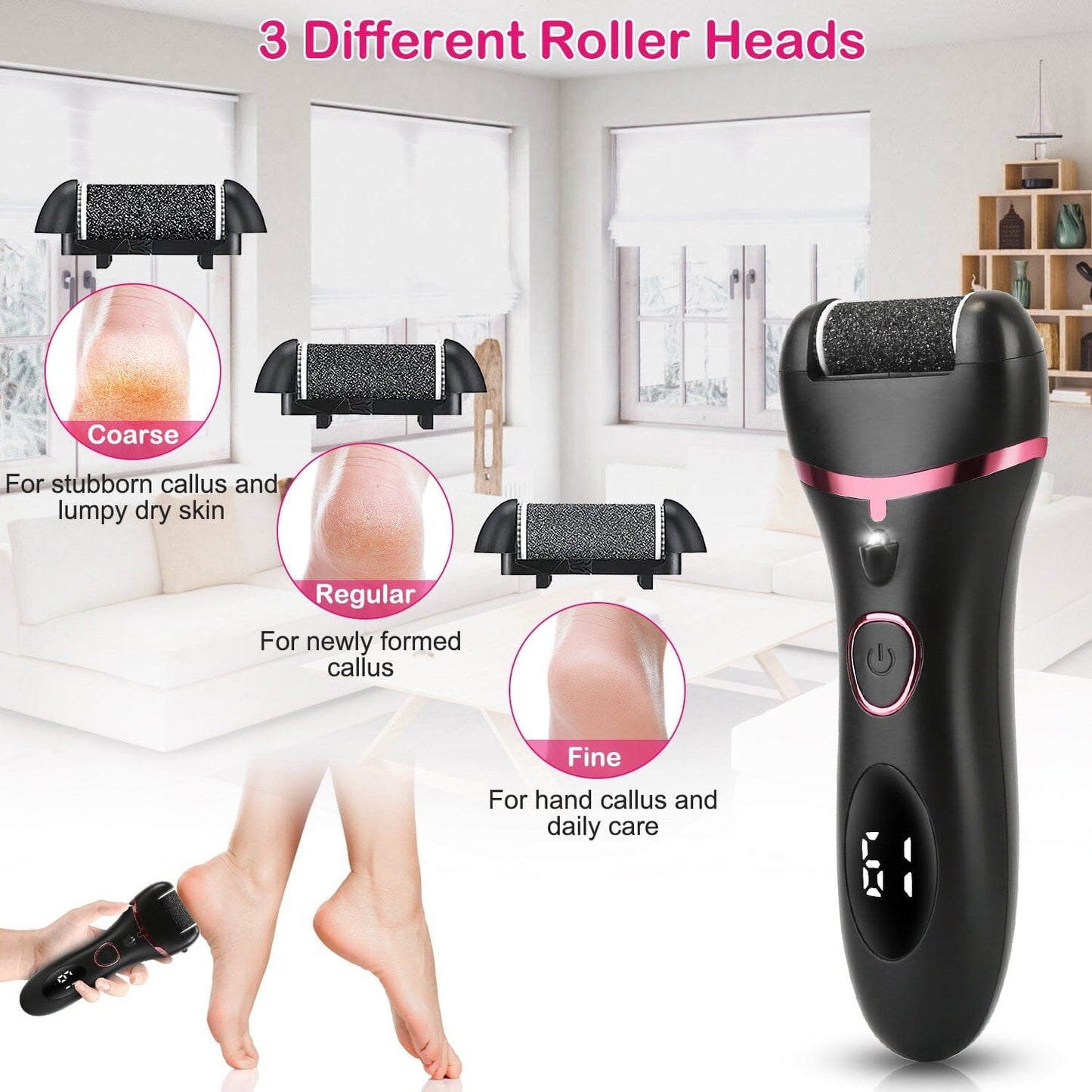 Skorter | 18-in-1 Electric Foot Callus Remover Tool