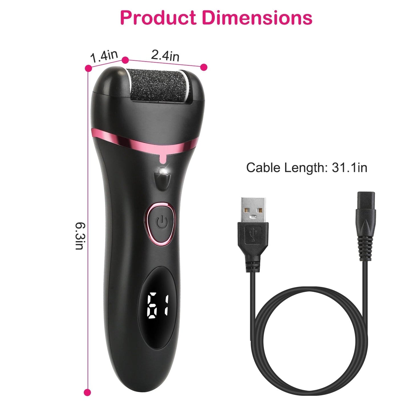 Skorter | 18-in-1 Electric Foot Callus Remover Tool
