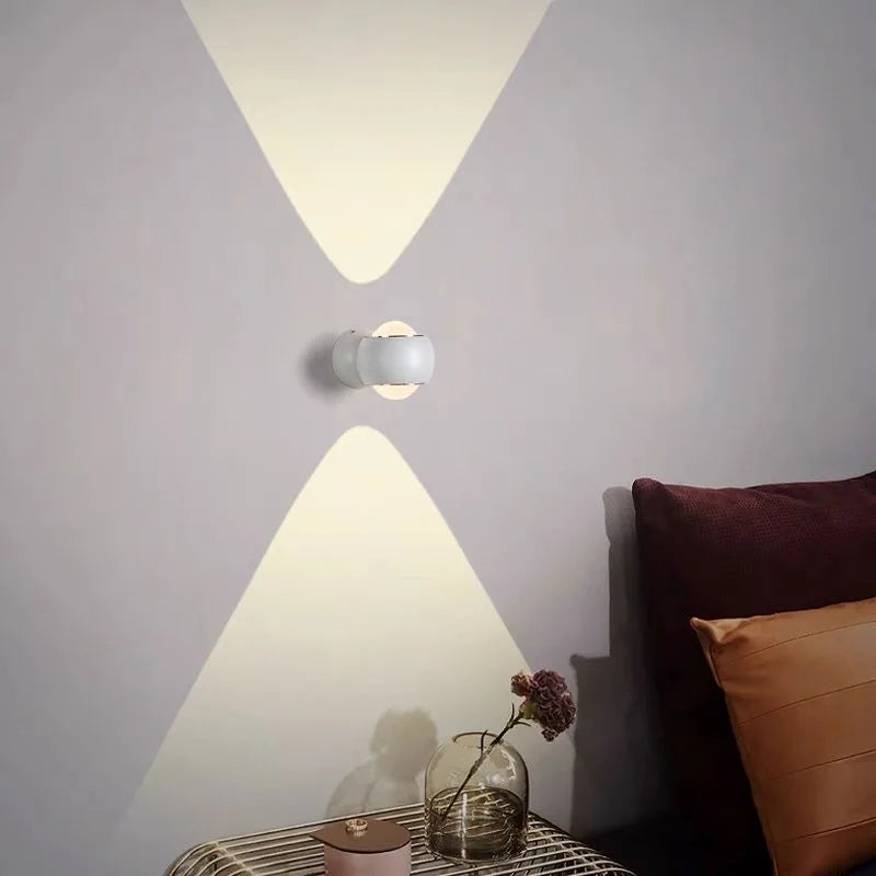 Skorter | FlexiGlow - 180° Rotatable LED Wall Lamp