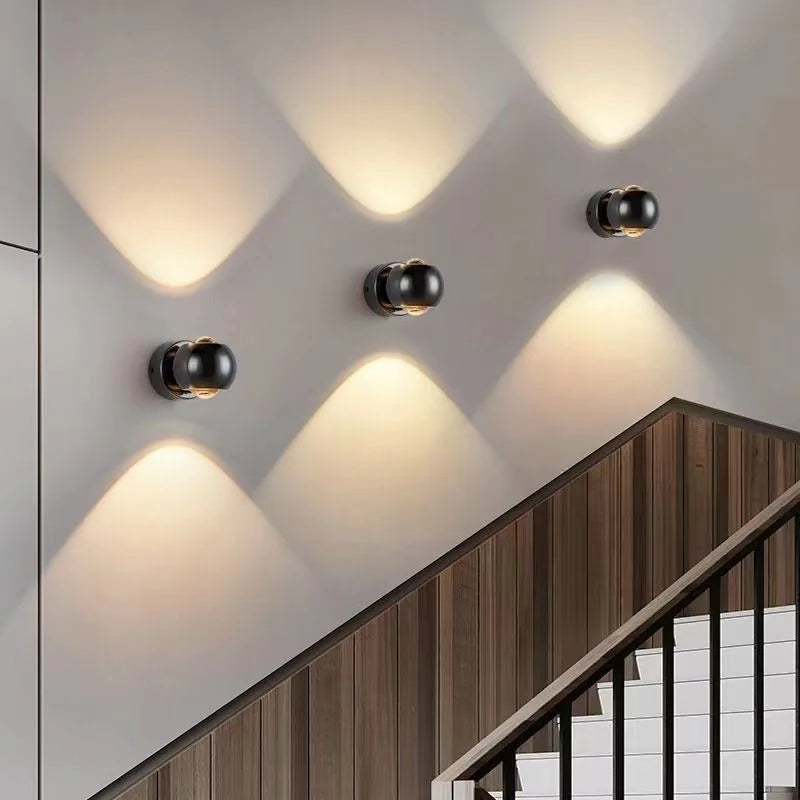 Skorter | FlexiGlow - 180° Rotatable LED Wall Lamp
