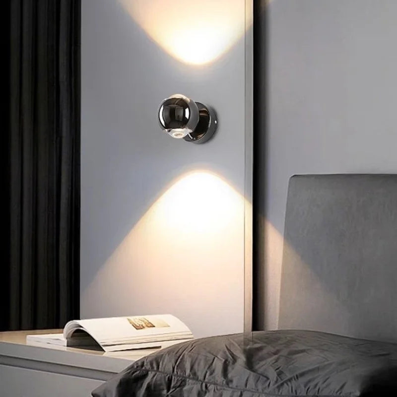 Skorter | FlexiGlow - 180° Rotatable LED Wall Lamp