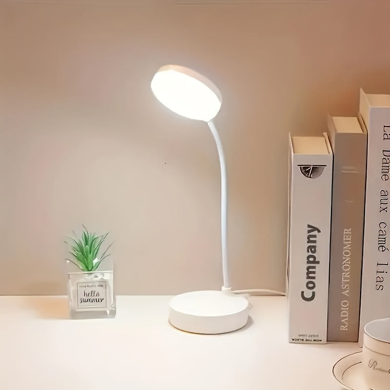 Skorter | FlexiLight - LED Desk Lamp with 3-Level Dimming and USB Power